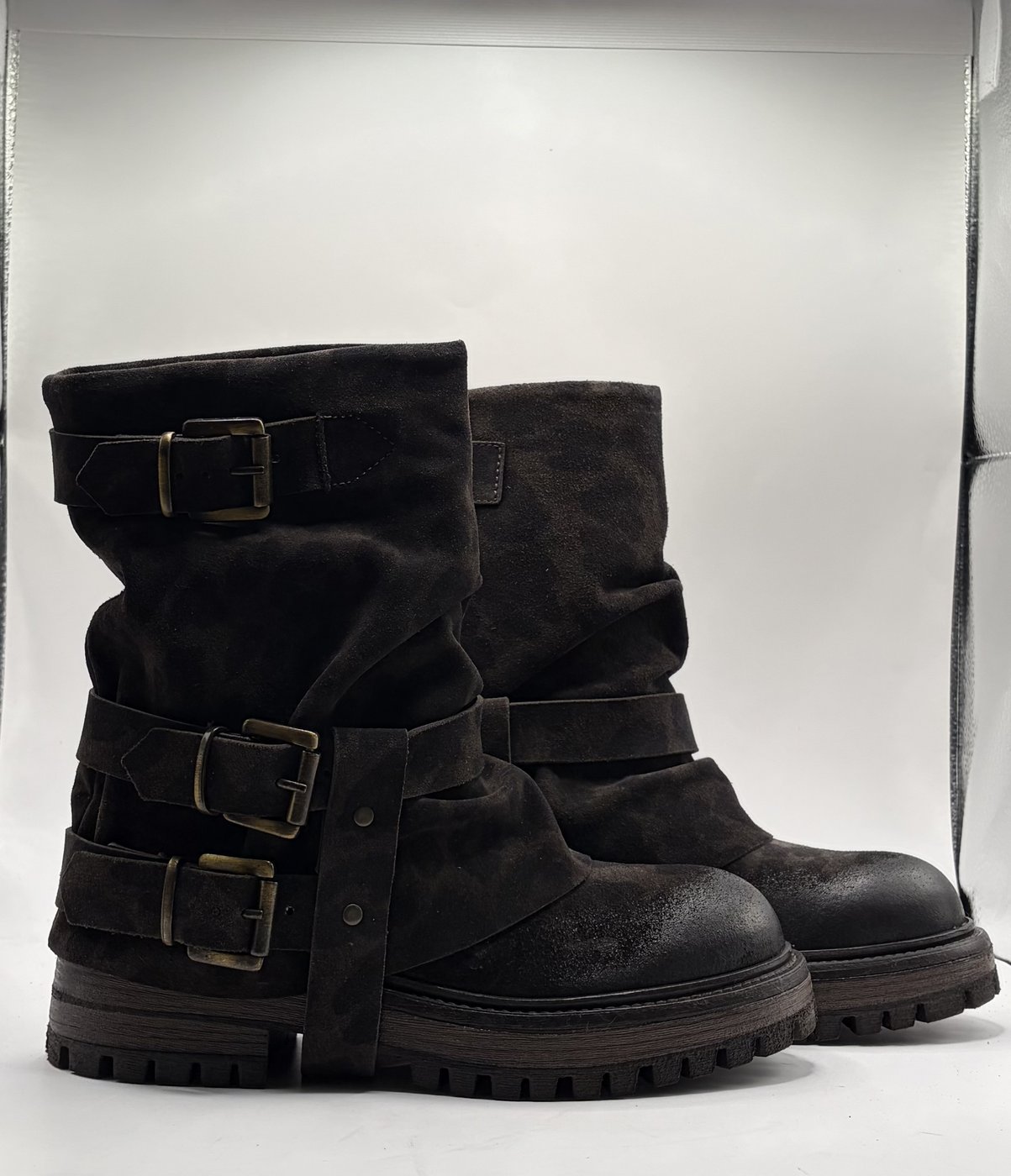 Original raw photo, boots